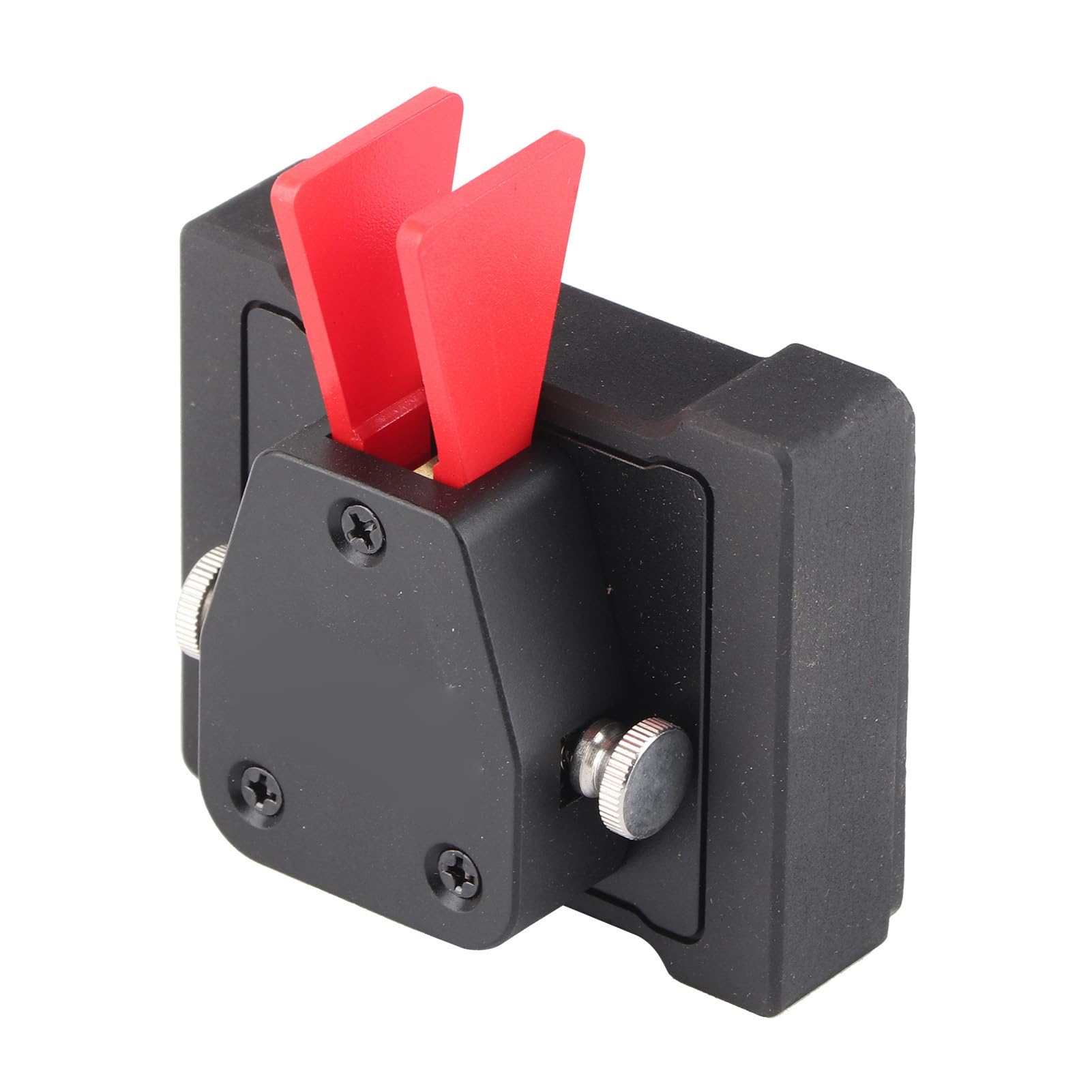 Keyer Paddle, Contatti Regolabili Chiave Codice Morse con Striscia in Gomma Antiscivolo per Appassionati di Radio a Onde Corte UNI730C