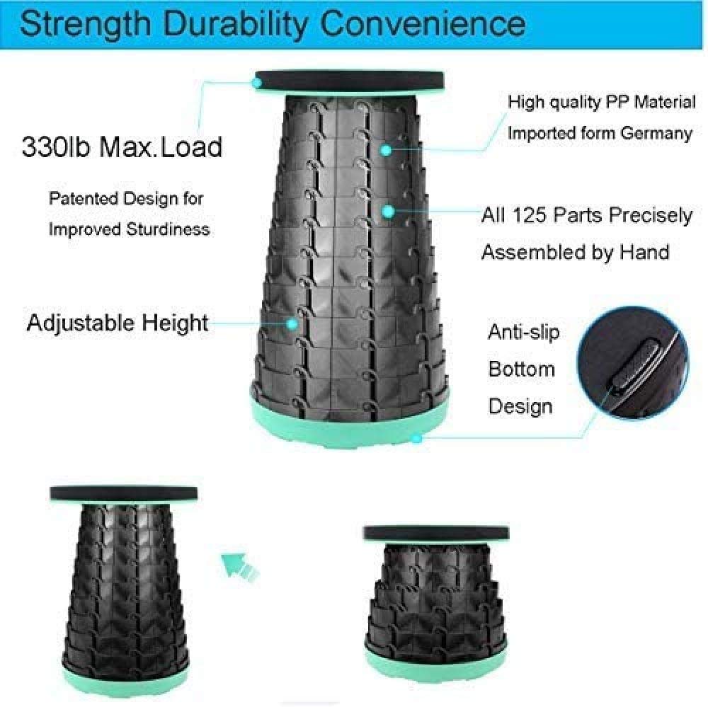 Weenwill Tabouret Pliant Portable,Tabouret De Camping