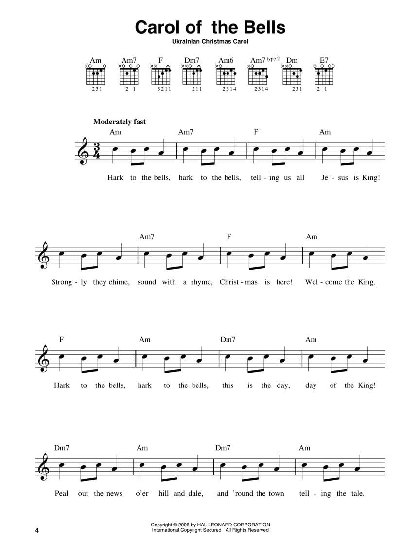 Christmas Carols for Easy Guitar - Image 4
