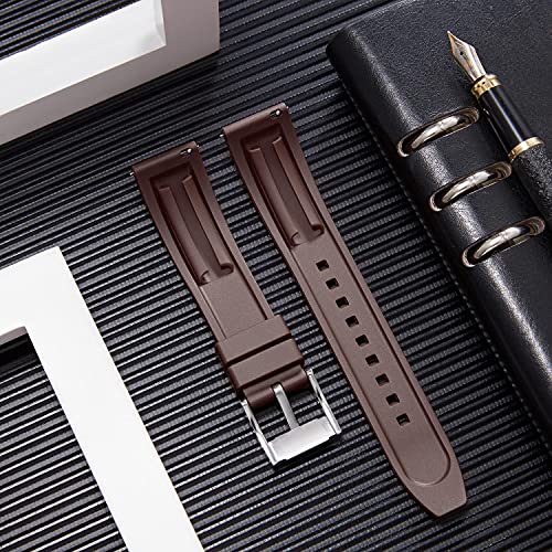 Image of BINLUN Quick Release Silicone Watch Bands Replacement Rubber Watch Straps 18mm 19mm 20mm 21mm 22mm 24mm Smartwatches Bands for Men and Women Waterproof Sport Watchbands