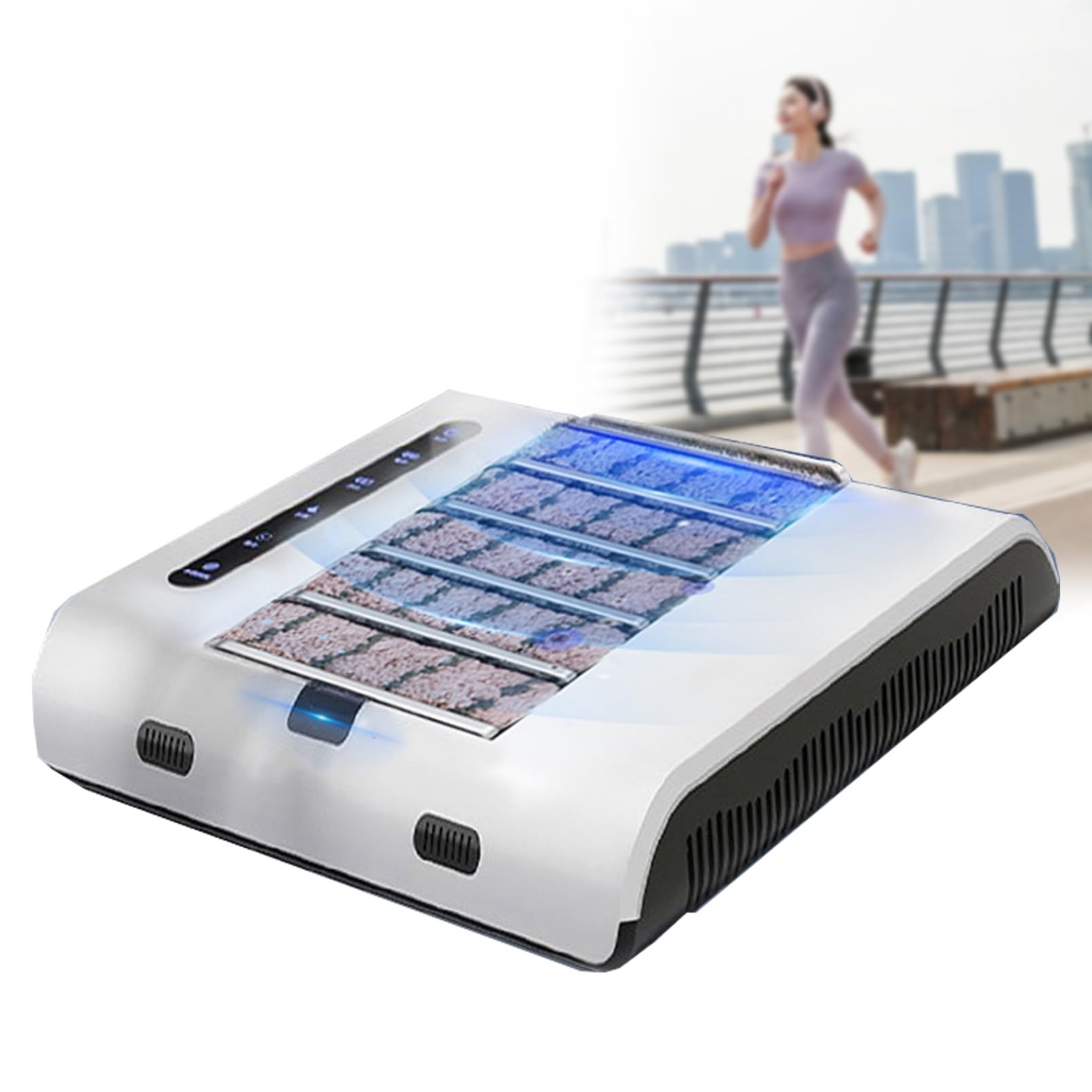 Automatischer Schuhsohlenreiniger, 260 U/min Induktion Schuhpolierer Bürste für Zuhause, Hotel, Eingang, Büro