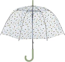 Esschert Design Parapluie transparent imprimé abeille