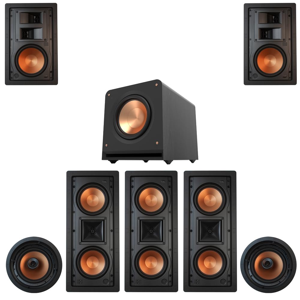 Klipsch Cdt-5800-c Ii Klipsch In-Wall System With R-5502W