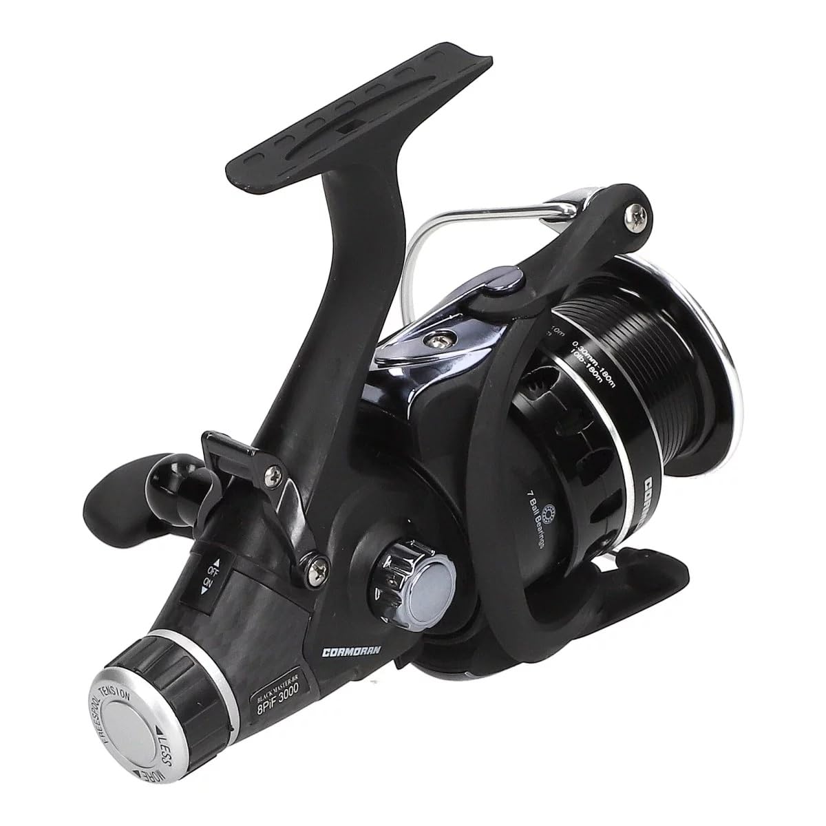 Bundle 2X Cormoran Black Master BR 8PiF 3000 Freilaufrolle Paarpreis Rollenset