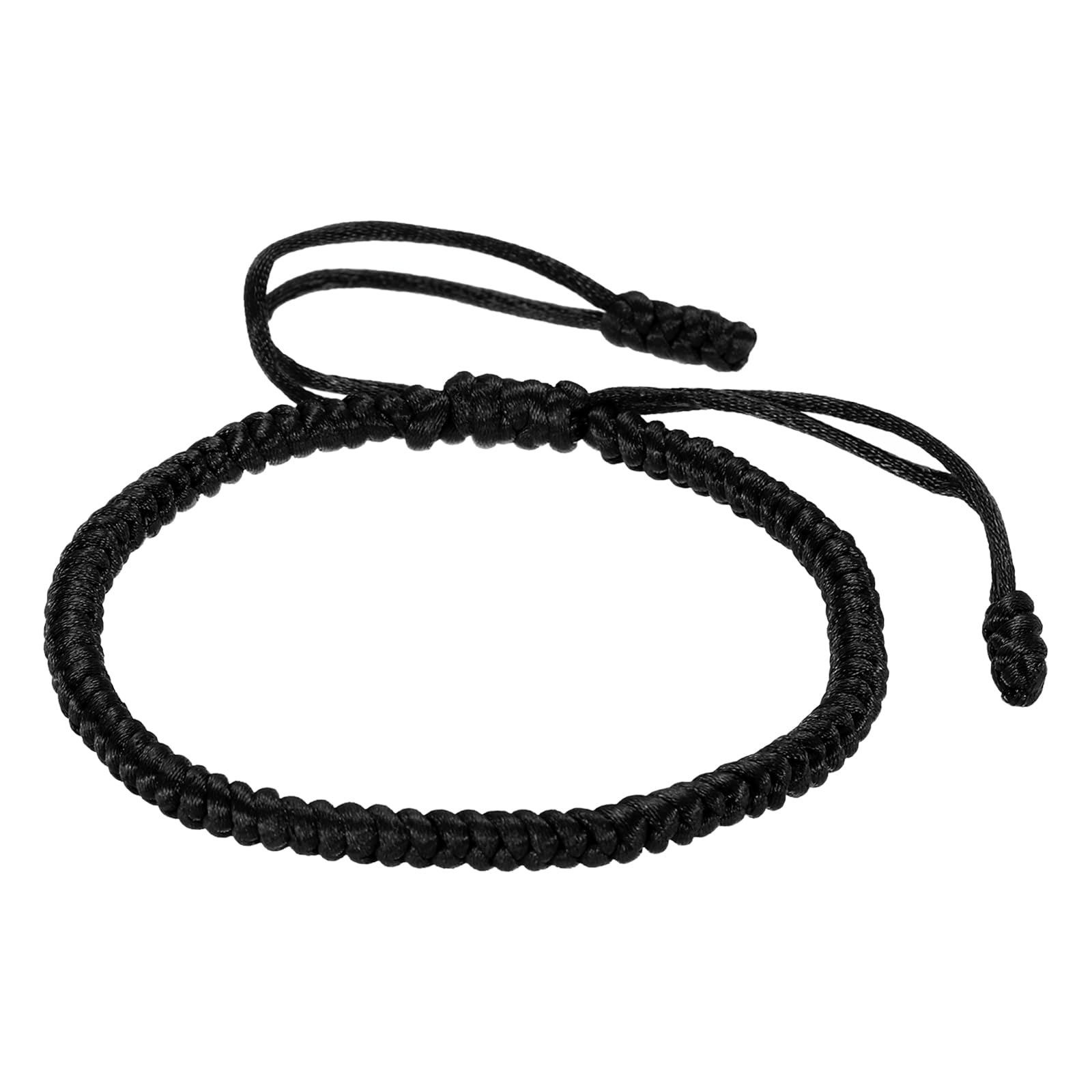 PATIKIL Lucky Handmade Braided Rope String Bracelet, Round Adjustable Prayer Protection Bracelet for Women Anniversary Family Jewelry Gifts