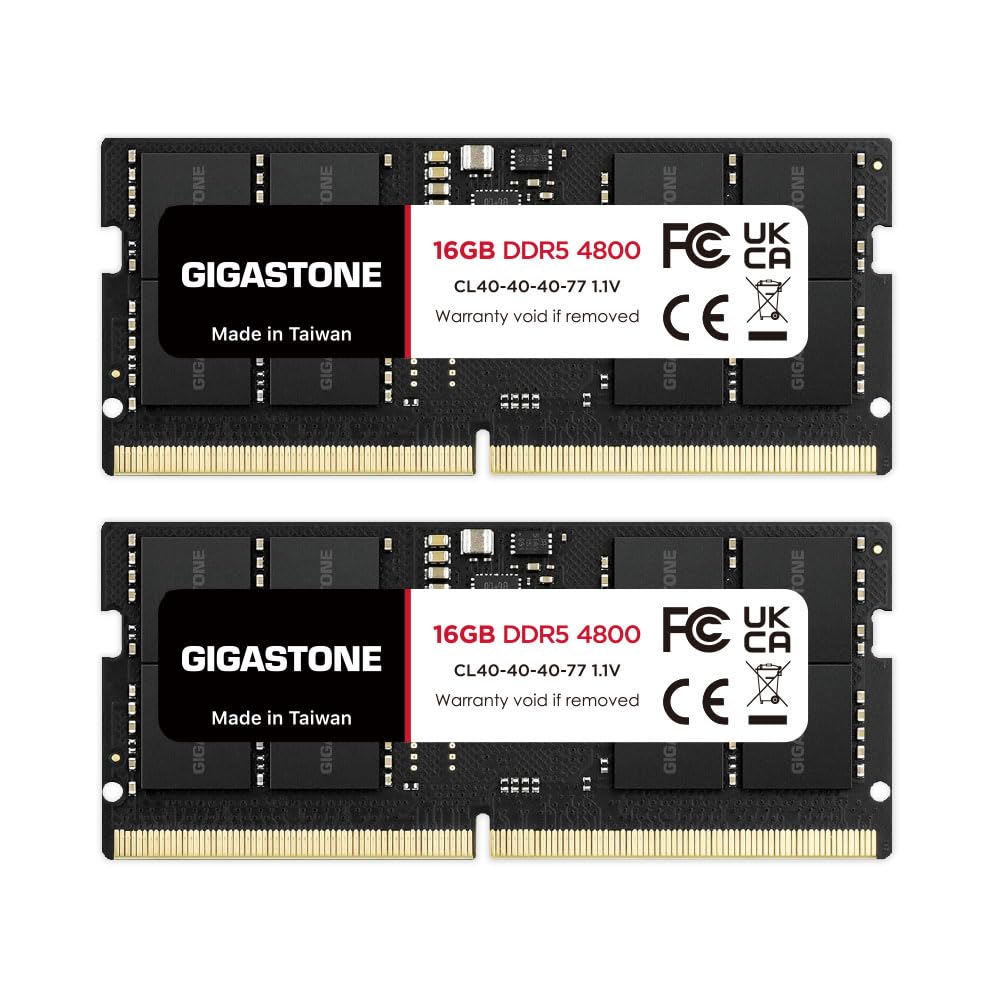 Amazon.co.jp: 【高性能 メモリ DDR5】GIGASTONE 16GBx2枚 (32GB Kit
