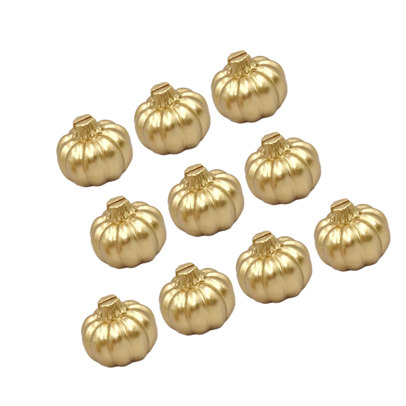 Yhplxyuus 10pcs Elegant Pumpkin Place Cards Holders Pumpkin Place Cards Stand Holders for Harvest and Fall Event Thanksgiving Table Decors
