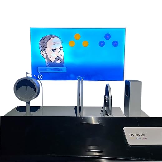 Photoelectric Effect Interactive Device - Quantum Physics Photoelectric Phenomenon Demonstrator, Photon-Electron Interaction Equipment, Physics Demonstration Educational Science Display