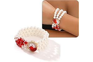 Eerie Halloween Pearl and Blood Drip Choker