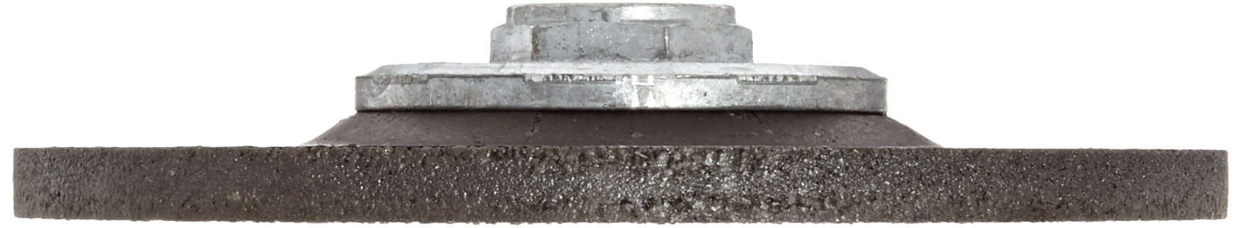 Norton Blue Fire Plus Depressed Center Abrasive Wheel, Type 27, Zirconia Alumina and Aluminum Oxide, 5/8