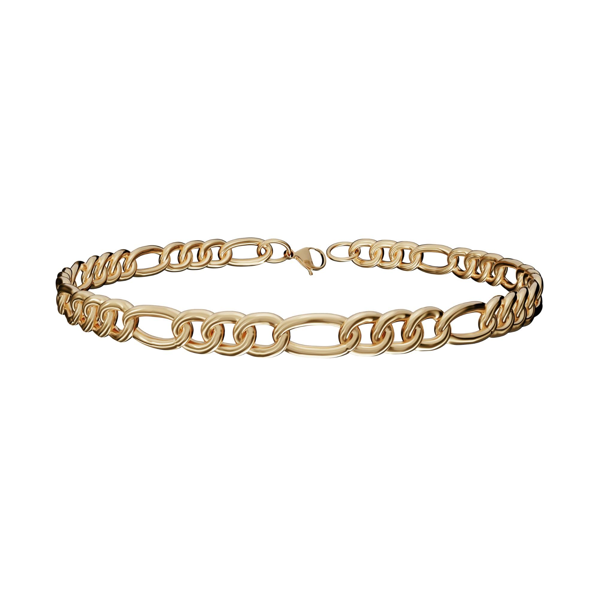 See full amazon price history chart for ETCHCRAFTEMPORIUM Etchcraft Emporium Figaro Bracelet | 22 Carat Glossy Gold Plating | Adjustable in Size | Figaro Bracelet For Women & Men ETCHCRAFTEMPORIUM Etchcraft Emporium Figaro Bracelet | 22 Carat Glossy Gold Plating | Adjustable in Size | Figaro Bracelet For Women & Men (B0CR1X9MPJ) Amazon Price History, Amazon Price Tracker