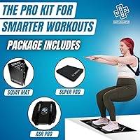Vista 6 de PRO Ab Squat Roller Dual Mat Bundle (PRO ASR con una alfombrilla para sentadillas y una súper almohadilla)