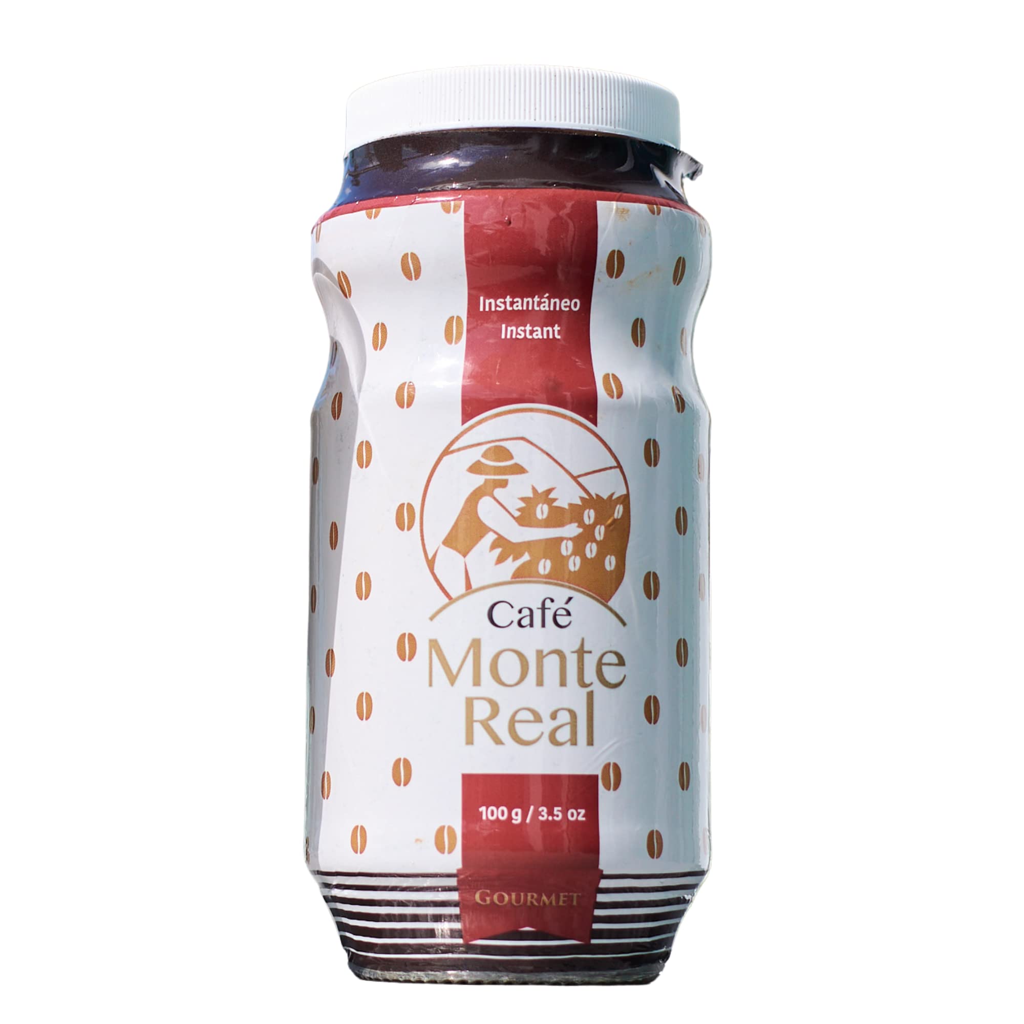 Yerbee Monte Real Dominikańska Palona Ziarnista Kawa, 400 g (100, Instant)