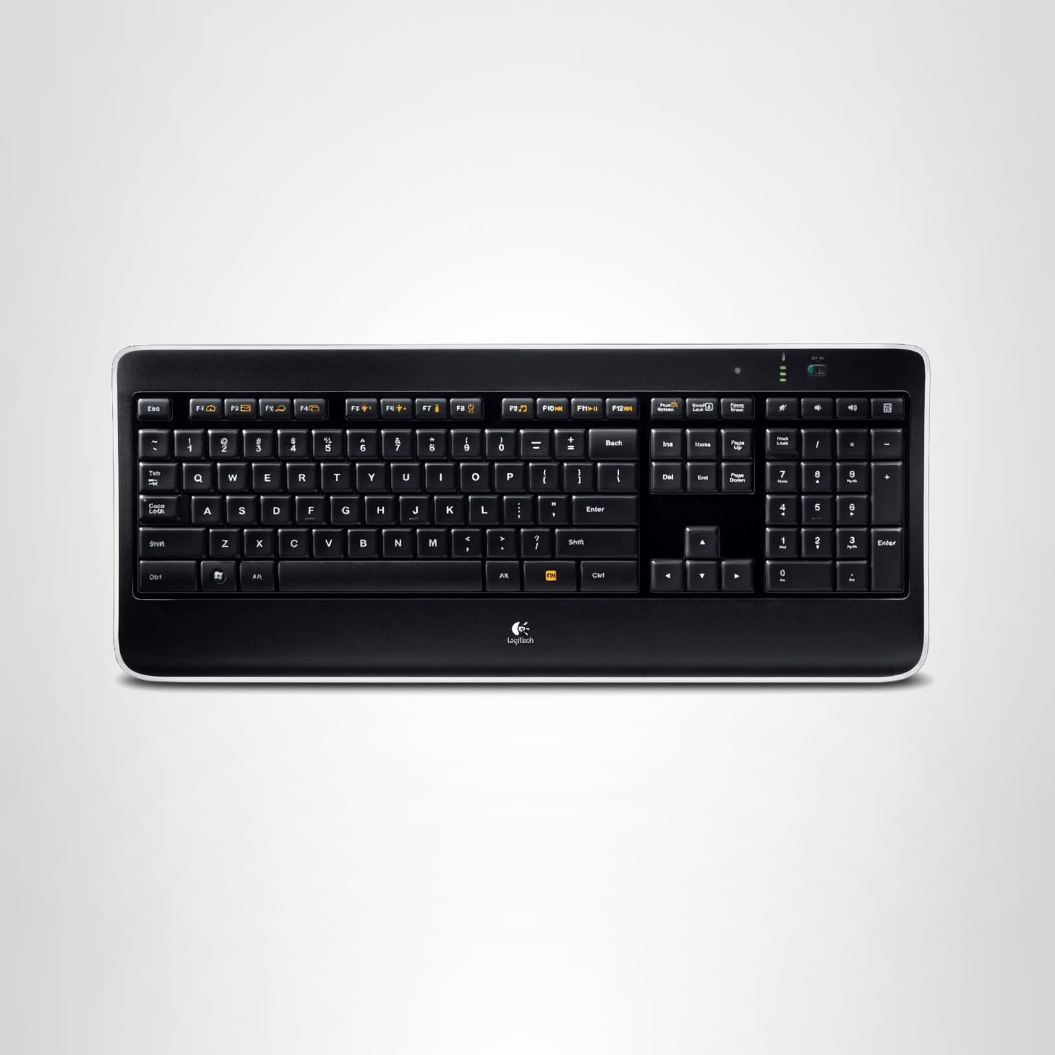 Amazon.com: Logitech Wireless Illuminated Keyboard K800 : Electronics