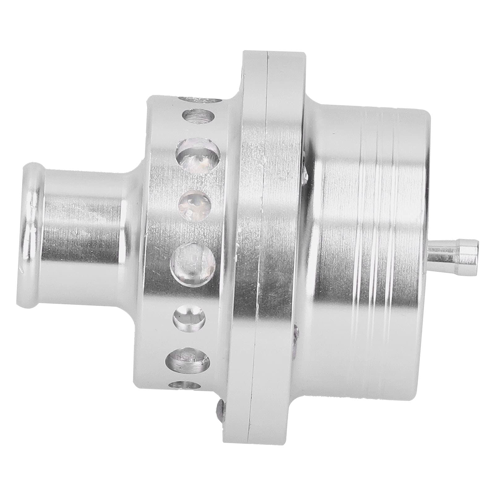 Aramox 25mm Universal Turbine Dump Voiture Blow Off Valve Atmospheric BOV Valve Dump BOV Fit pour Focus RS MK1/Escort Cosworth/Sierra Cosworth(Argent)