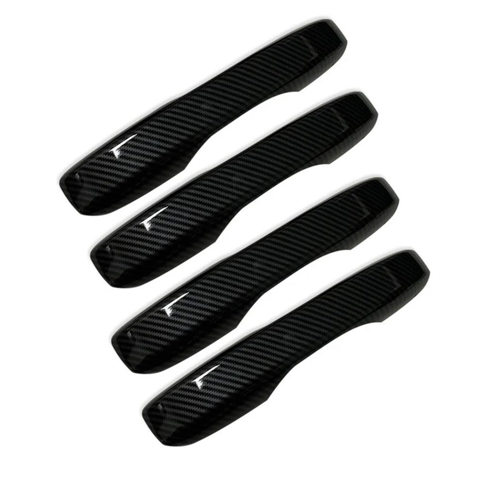 YSDSLS Car Exterior Door Handle Moulding Cover W/Keyless Entry Decor for Civic 11th Gen 2022-2024(Carbon Fiber)