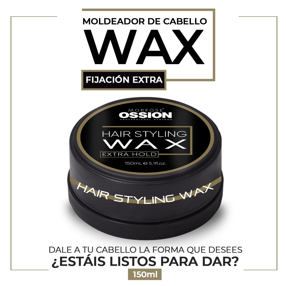 Morfose Ossion PB Wax Medium Hold 150 ml