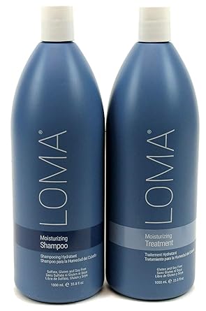 Amazon.com: LOMA Moisturizing Shampoo and Moisturizing Treatment (DUO ...