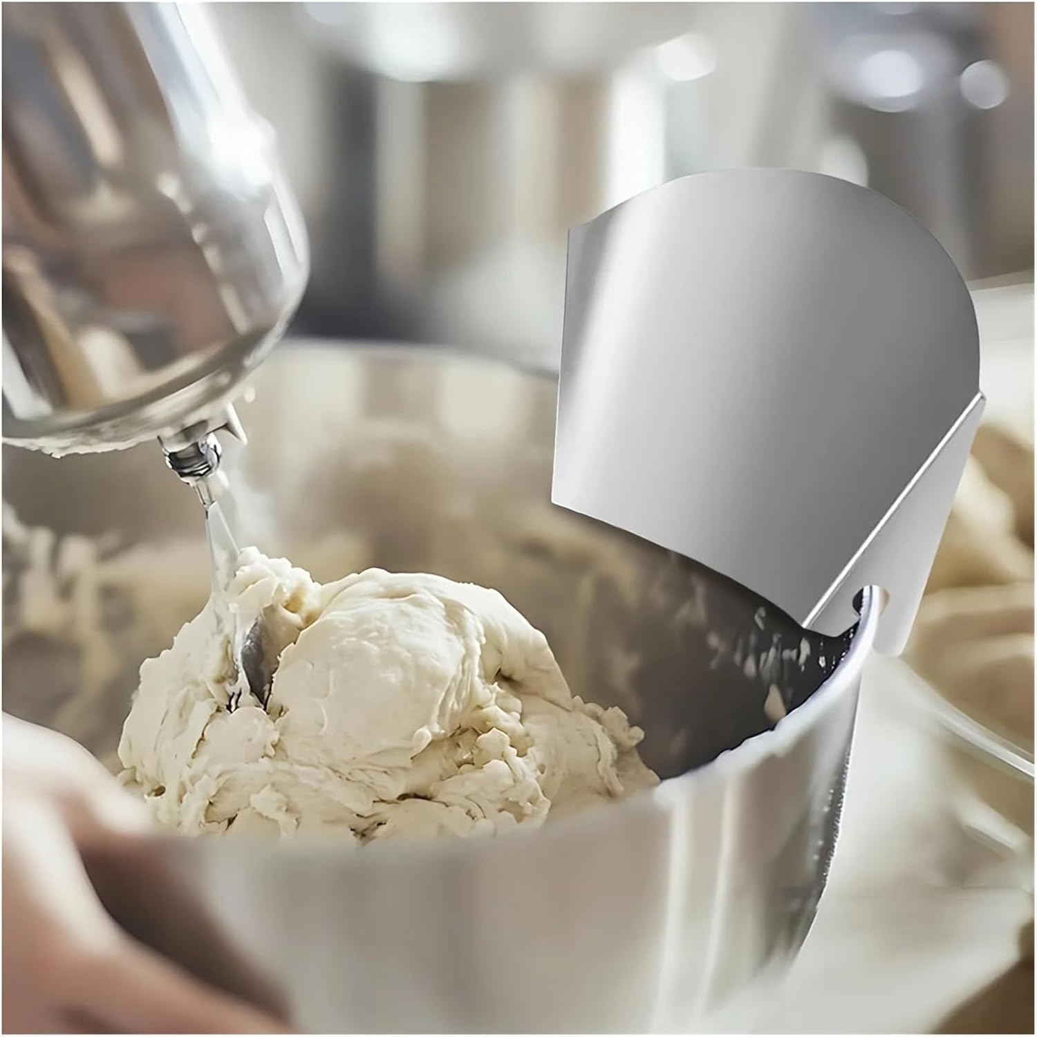 Stainless Steel Pouring Shield for Stand Mixer