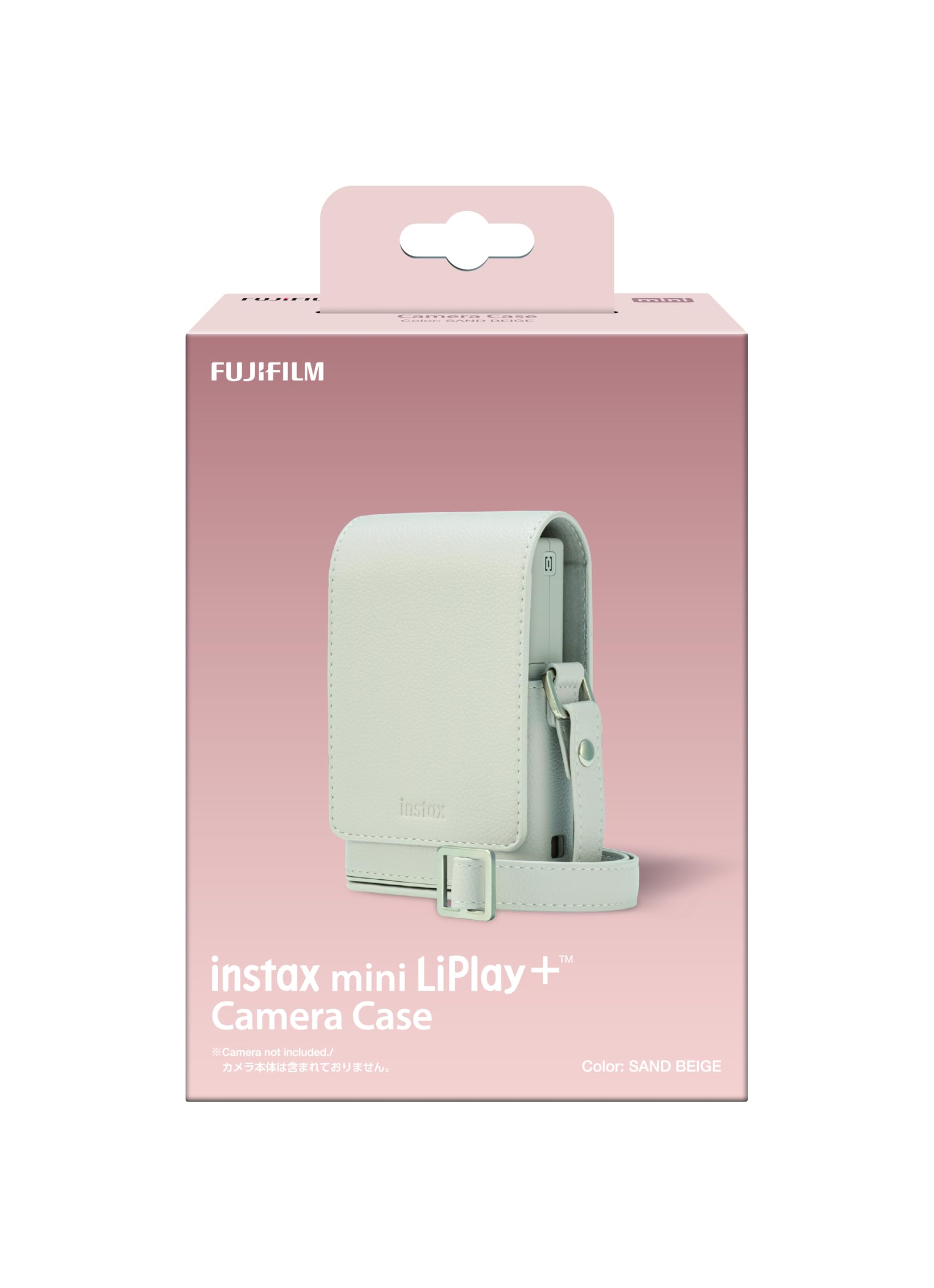 Fujifilm custodia per fotocamera instax mini LiPlay+, Sand Beige