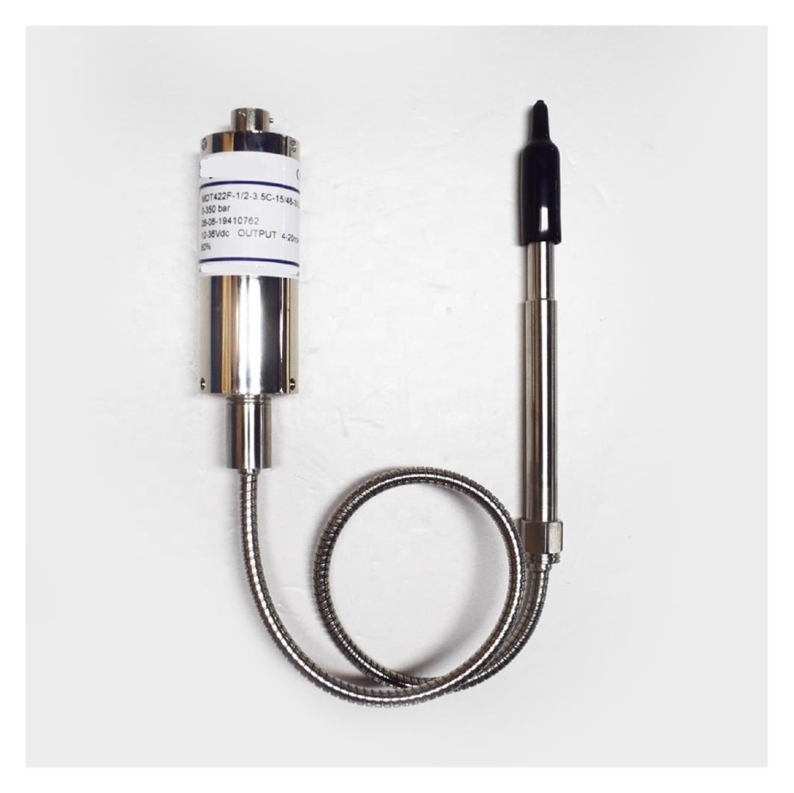 Rigid stem with Flexible Capillary Pressure Sensor melt Transmitter