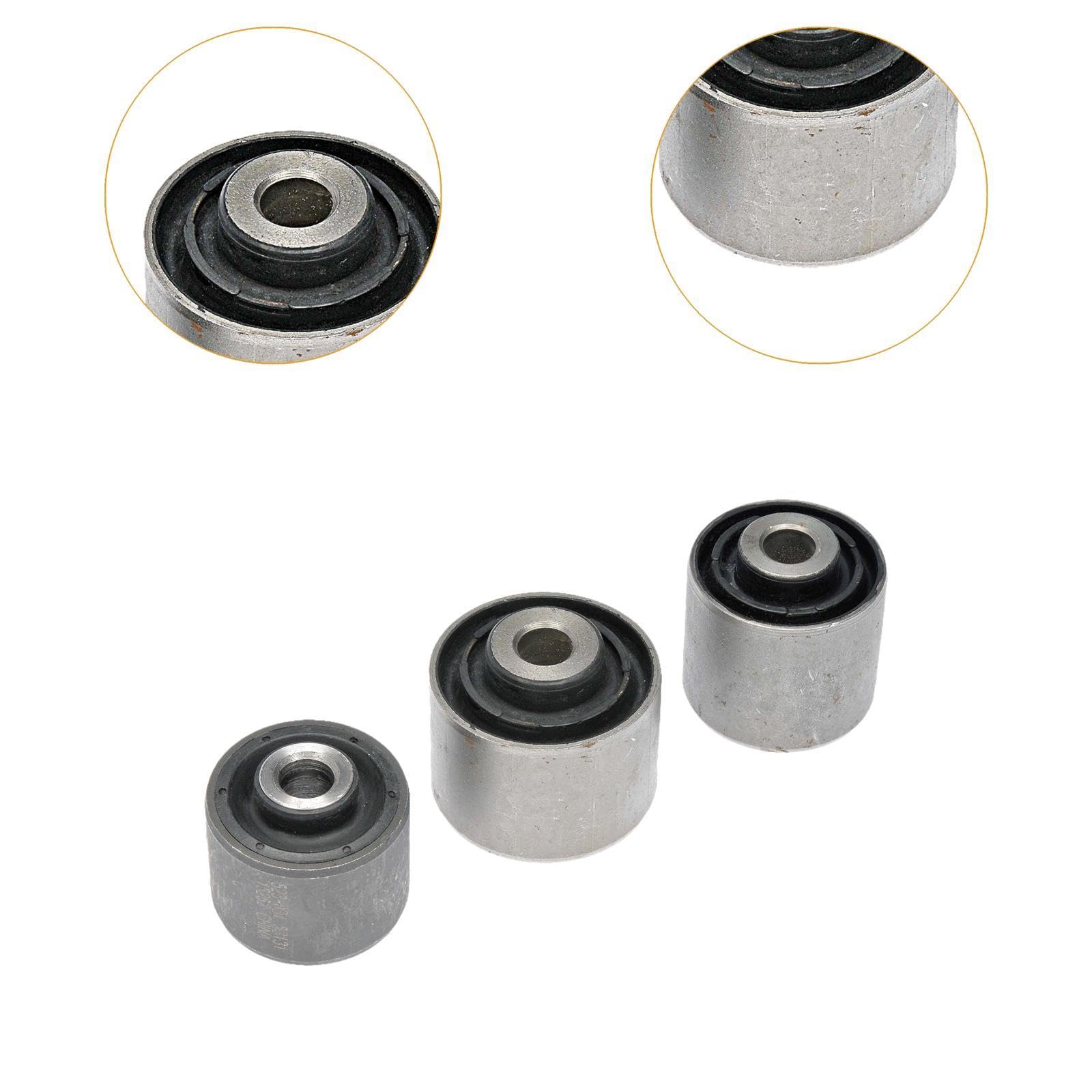 Generic Boccola Posteriore Sospensione Accessori Ricambio Kit Parti Metallo 523-081 Facile Montaggio Adatto per Officina Meccanica Riparazione Veicoli