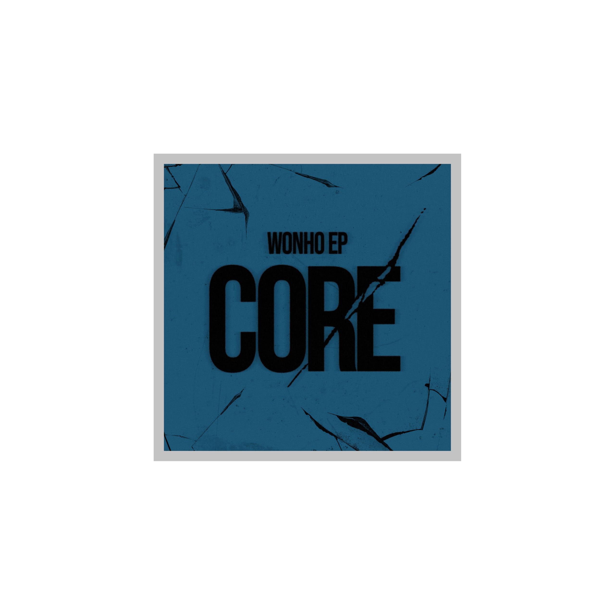 (Pełny zestaw: 1CRACK+1RAW+1SHELL+2Jewel) Wonho CORE EP Album ze śledzeniem