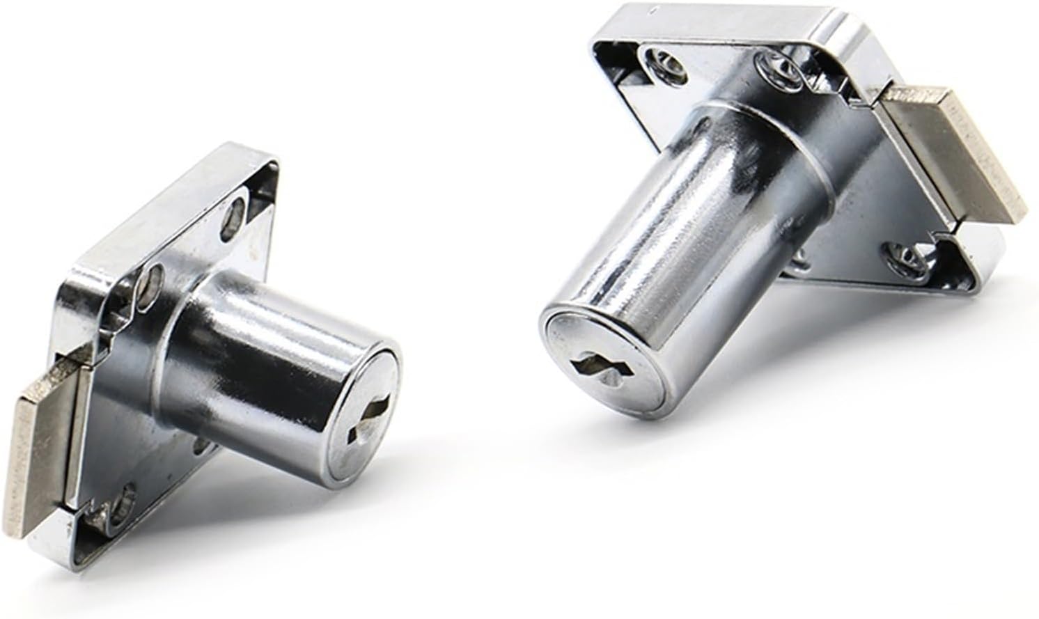 Drawer Cam Lock Zinc Alloy Cabinet Office Cupboard Desk Locks Key 1Pcs(32mm with Iron Keys)