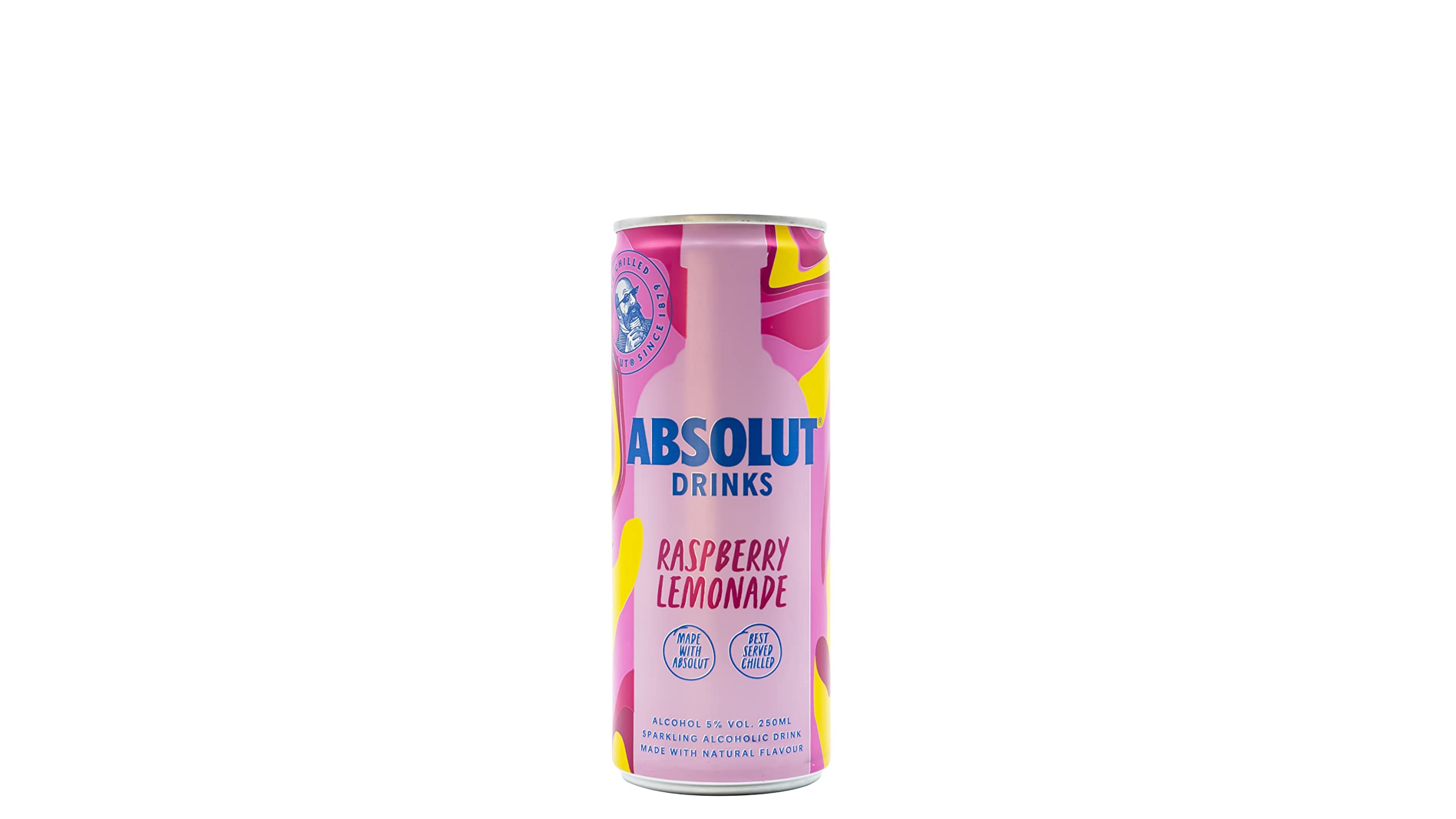 Absolut Raspberry Lemonade REDI Cóctel 12 unidades - 250 ml