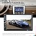 Double Din Car Stereo with Bluetooth & Rear-View Camera：7 inch Touch Screen car Radio Support USB/AUX/FM & Phone Mirror Link