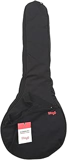 Stagg STB-10 BJ - Funda para banjo de 5 cuerdas, color negro