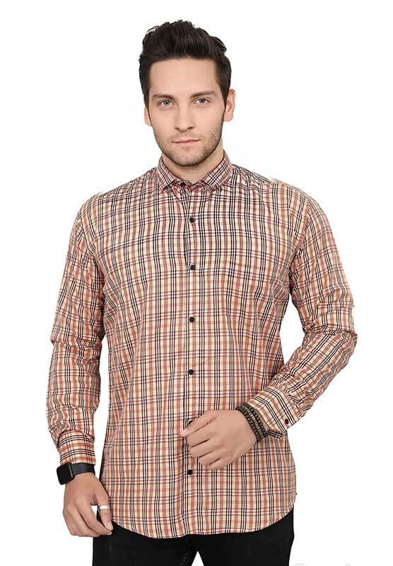 Image of Men's Regular Fit Lining Fomal Shirt