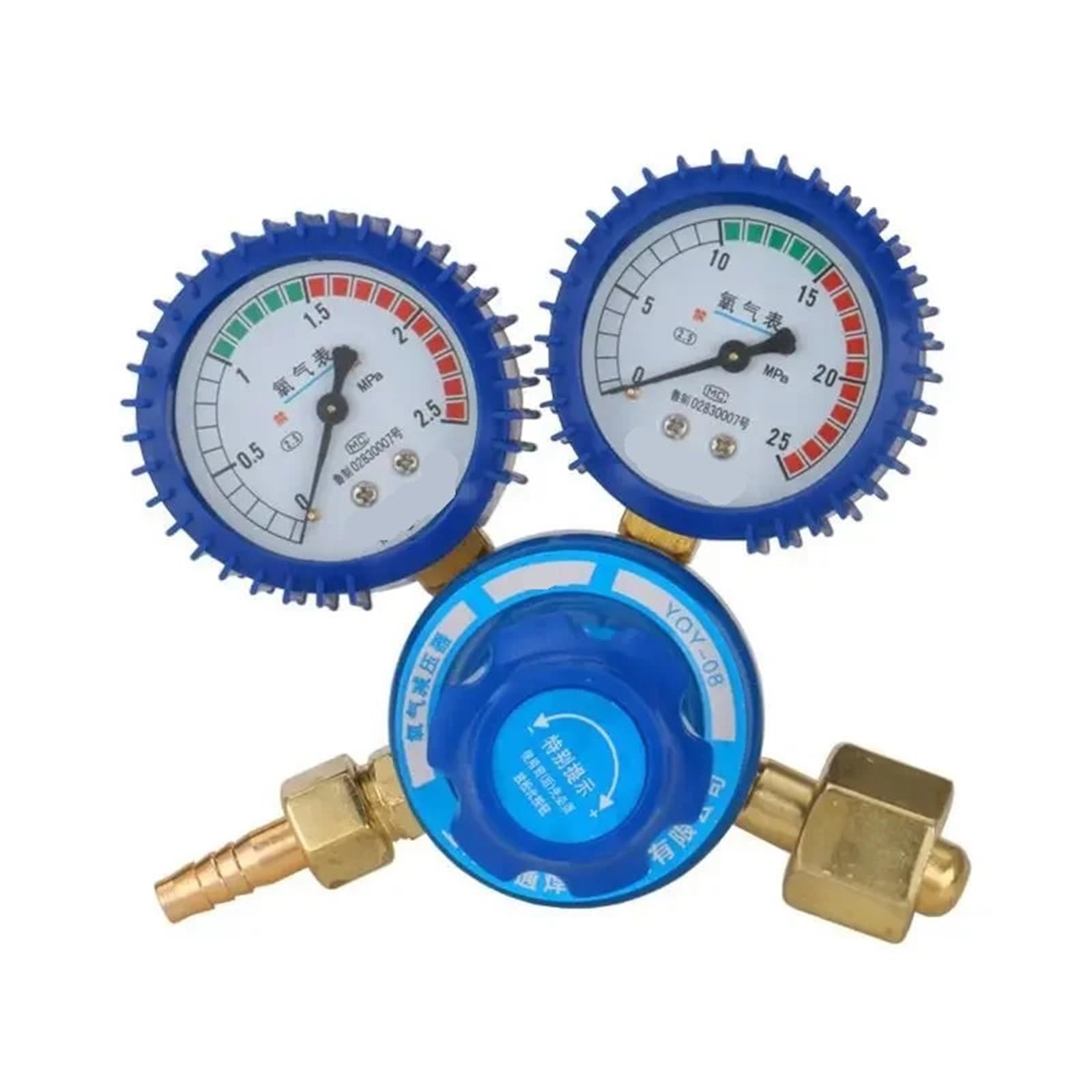Shock Proof Oxygen Pressure Reducer Oxygen Gauge High Pressure Reducing Valve Regulator Pressure Gauge