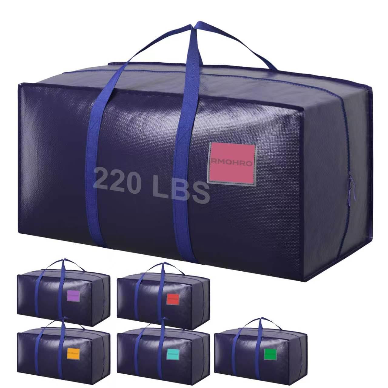 RMOHRO 6 Pack Heavy Duty Moving Bags, 93L