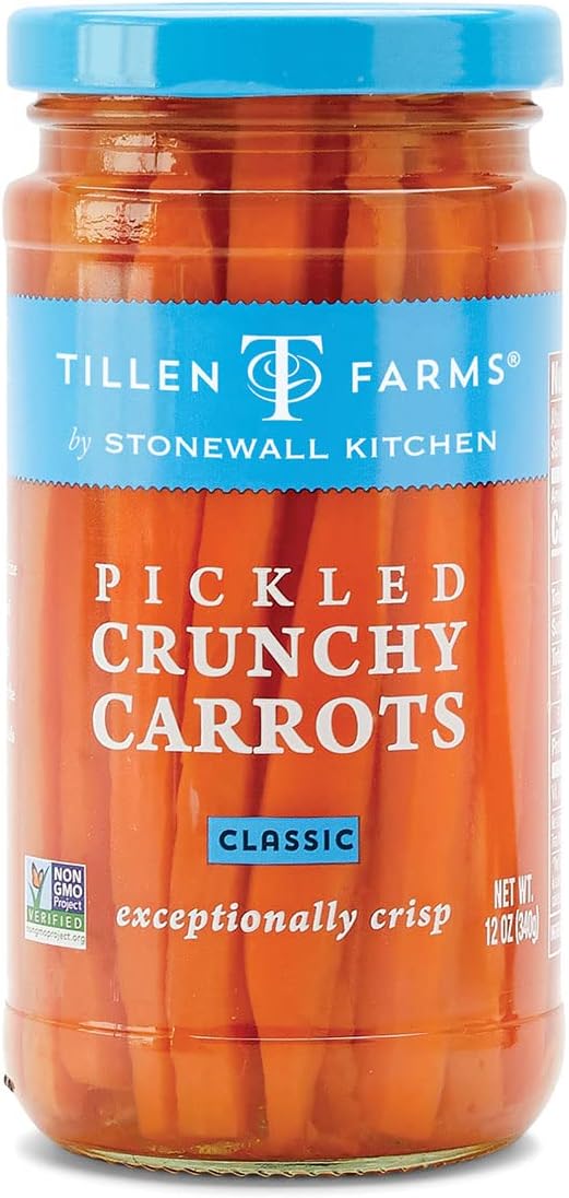 Tillen Farms Pickled Crunchy Carrots, 12 oz
