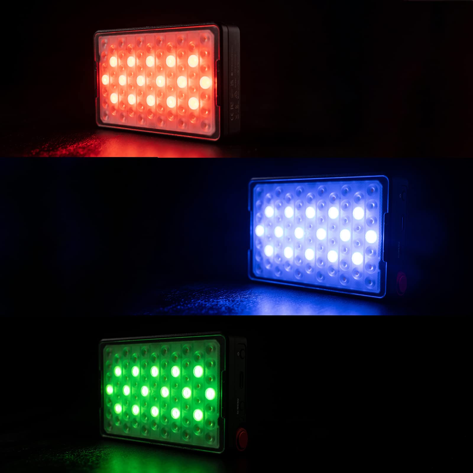 Aputure MC Pro RGBWW LED Vidéo Lumière IP65 Dimmable 2000K-10000K avec Magnétique Le diffuseur d'Attraction Prend en Charge l'Effet d'éclairage intégré APP Control 9