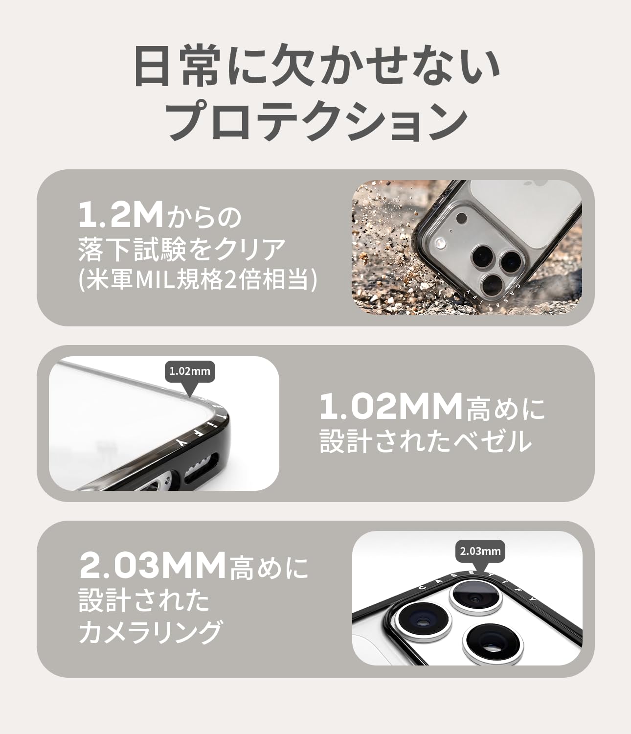 Amazon.co.jp: 【Amazon.co.jp限定】CASETiFY iPhone Air 用 ケース