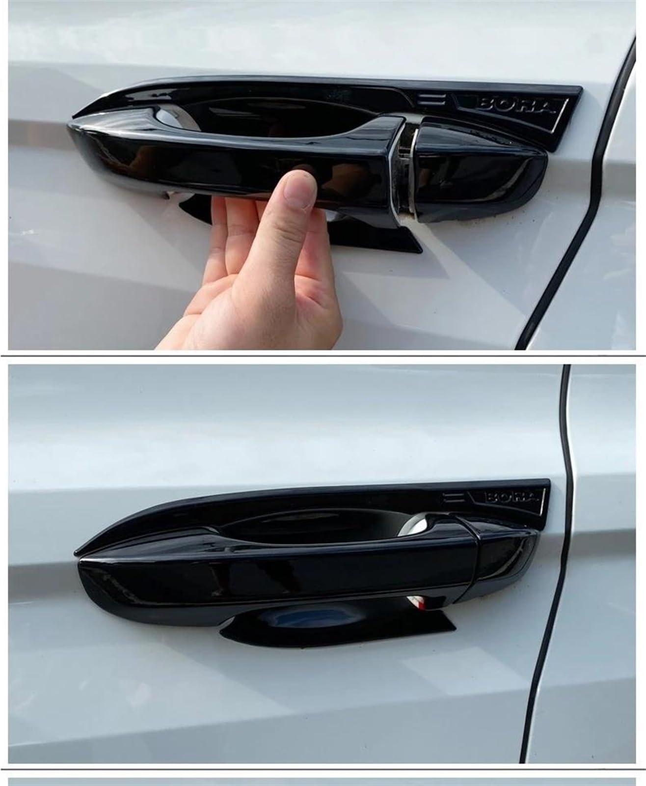 Deurklink Auto Trim Sticker Styling Accessoires Voor Honda CR-V CRV 2017 2018 2019 2020 2021 Chrome Car Side Deurgreep Covers (Color : 1