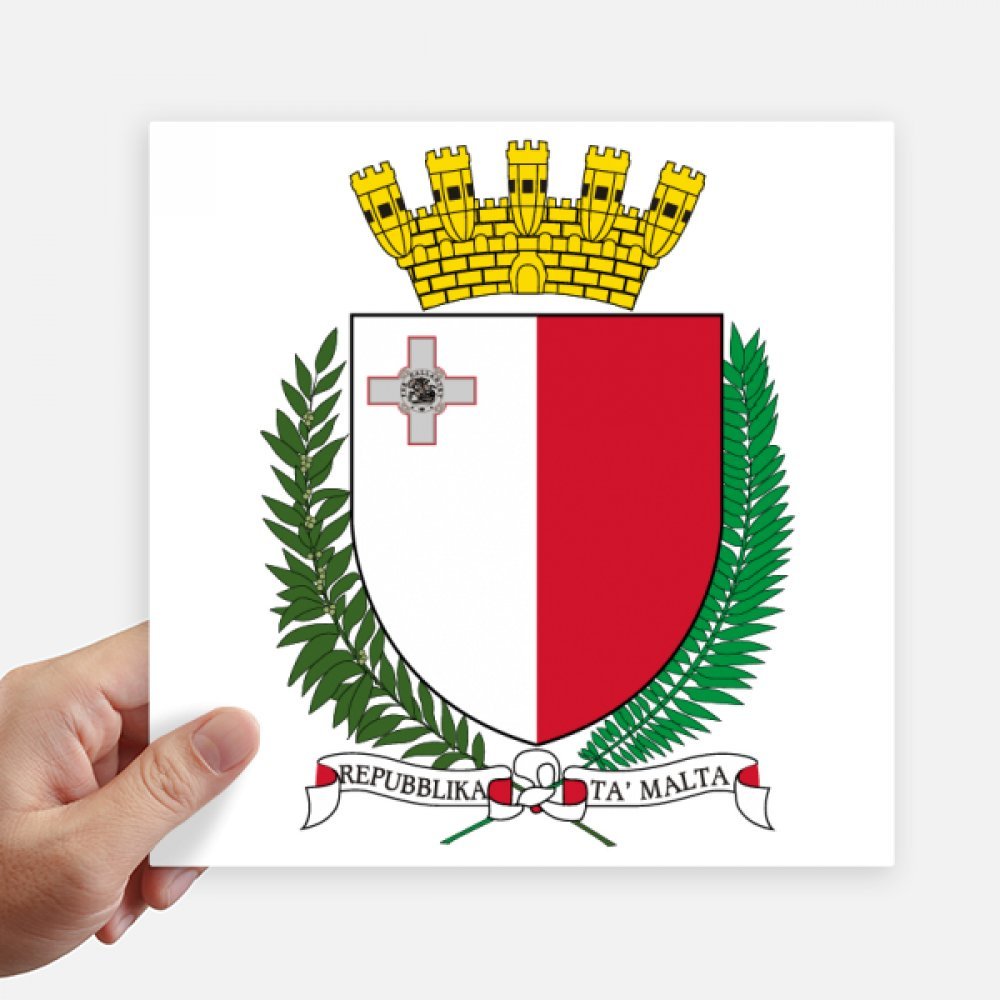 Sticker Malte pour valise et décoration de voyage carrée