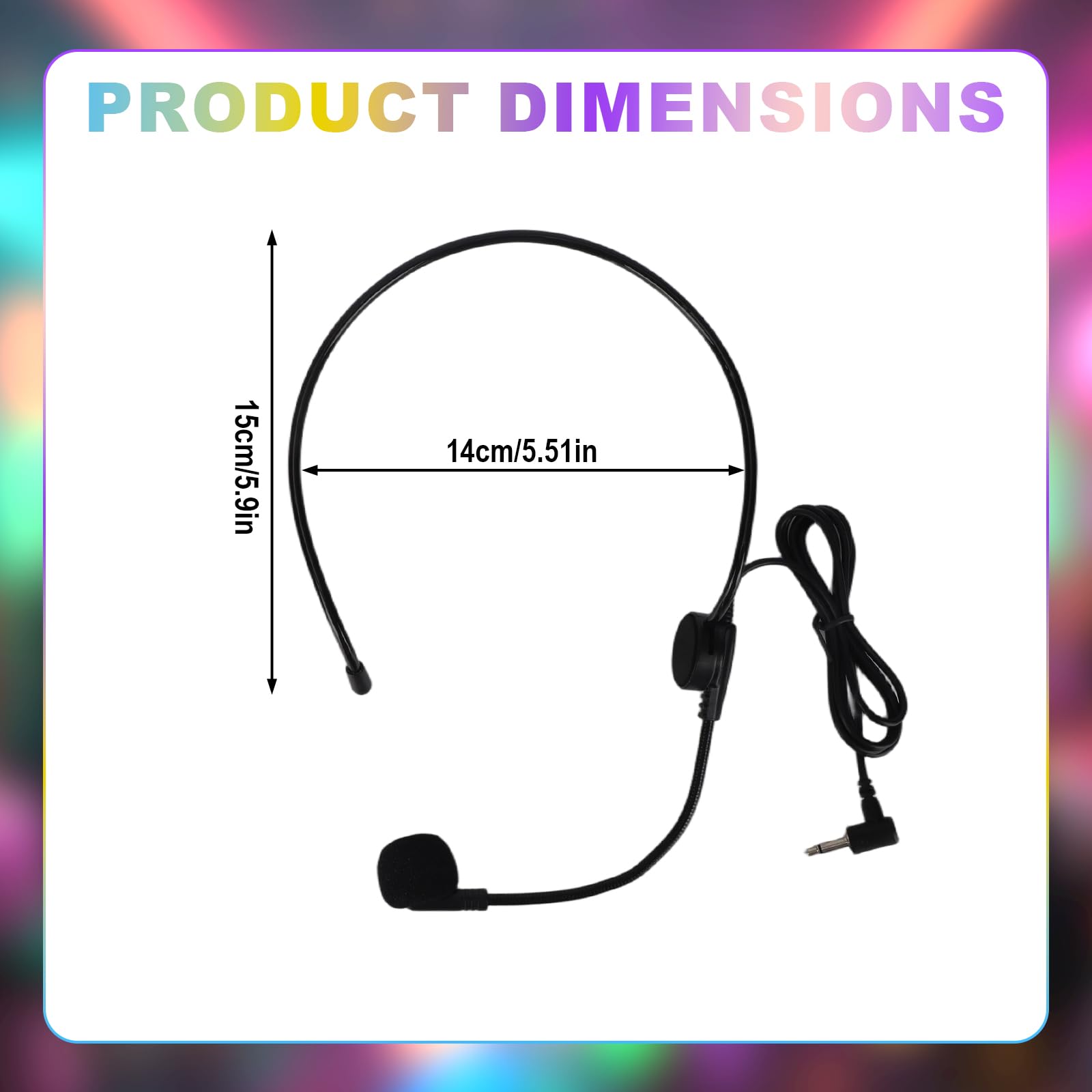 Mikovivi Fake Microphone Headset Prop - Image 2