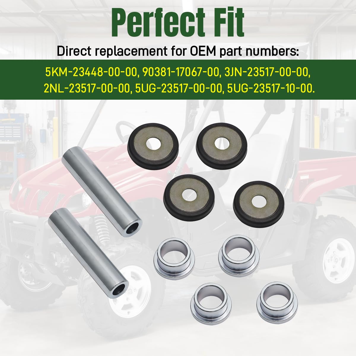 1 PC Rear Knuckle Bushing Kit for Yamaha Rhino 450 660 700 |for