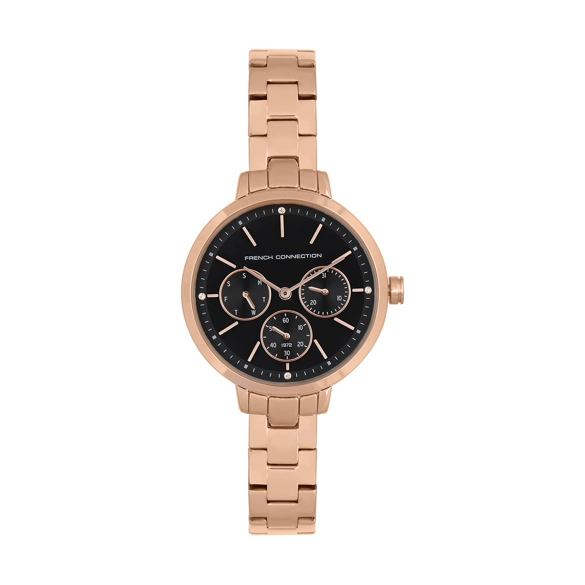 French Connection Analog Black Dial womens Watch-FC134BRGM (B0983V7C3Y) Amazon Price History, Amazon Price Tracker