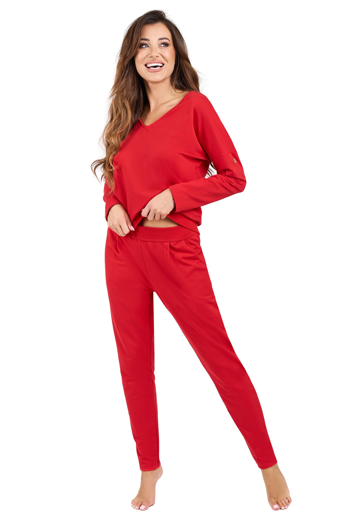 Italian Fashion Tuta Donna Completa Casual | Tute Donna Eleganti | Tuta Sportiva per Autunno Inverno Primavera ed Estate | Completo 2 pezzi con Pantaloni S-XXL
