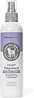 Petkin Hemp Fragrance Spray for Dogs & Cats - 8oz Calming Hemp Oil & Lavender, Soothes, Deodorizes & Freshens Pet & Bedding