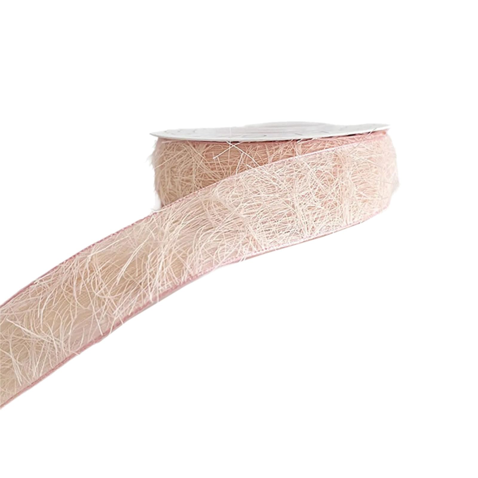 Jazuaiao Bouquet Decorative Streamers Ribbon for Wedding and Party Decoration Christmas Box Wrapping Supplies Wedding Ribbon Decoration