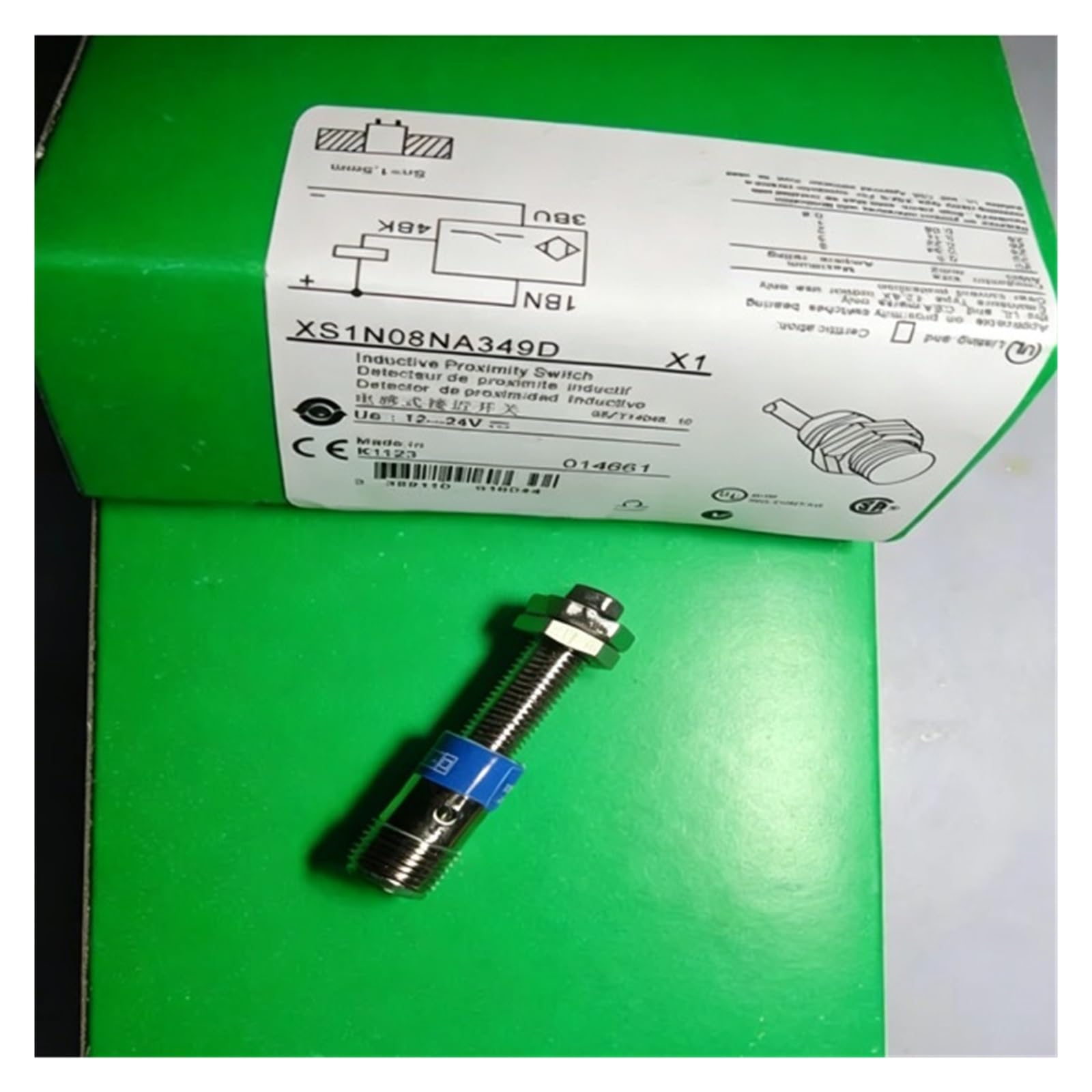 CXDFRSER 1pcs XS1N08NA349D/1M08PC410D Inductive sensor(XS1N08NA349D)