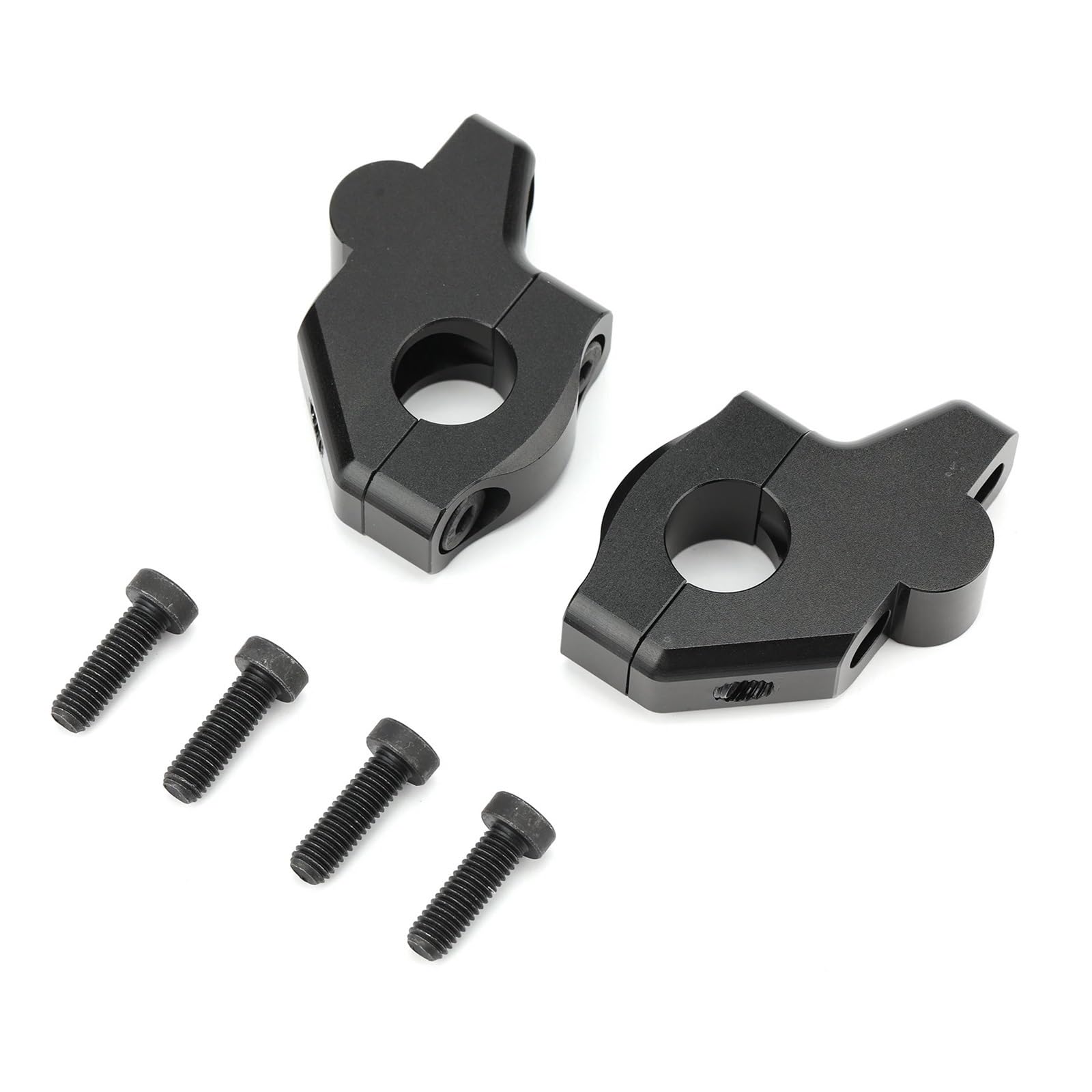 Elevador De Manillar Moto para Triumph para Bonneville T100 2001-2024 Elevadores Abrazadera Montaje Manillar con Desplazamiento 1" para Motocicleta Accesorio Compatible Elevador Manillar(Black)