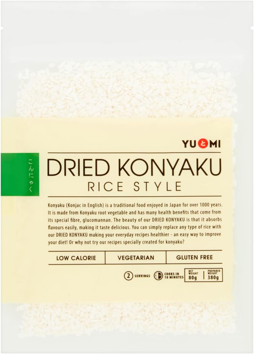 Yu&Mi - Dried Konyaku Rice Style 80g