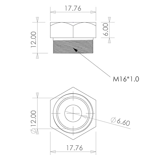 Miniatura 3 de Mandril de herramienta de tuerca de remache manual (1/4-20)