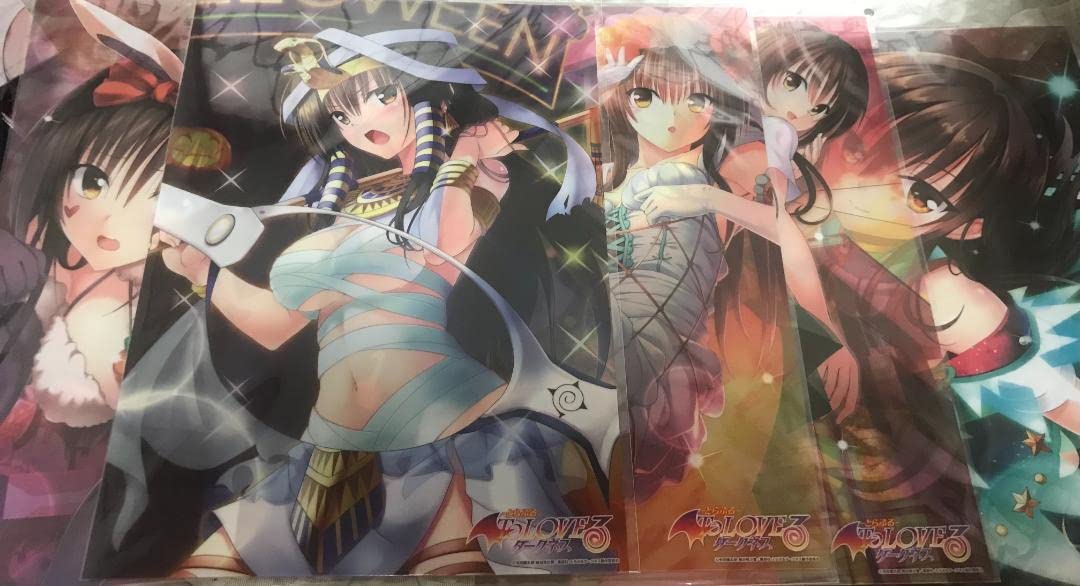 To LOVEる ダークネス A3クリアポスター まとめ売り　古手川唯　10枚 To LOVEる ダークネス A3クリアポスター まとめ売り 古手川唯 10枚